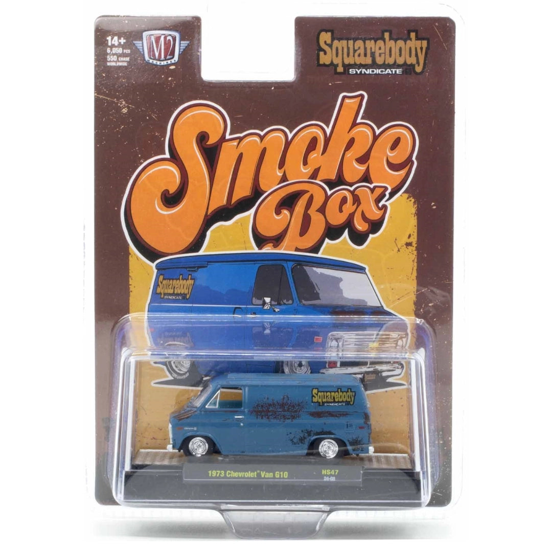 1973 Chevrolet Van G10 - Blue Squarebody Smoke Box (Dirty Version)