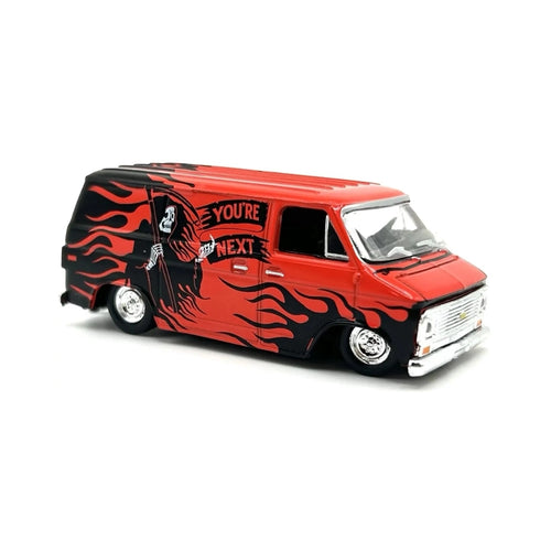 1973 Chevrolet Van G10 - Red/Black Flames