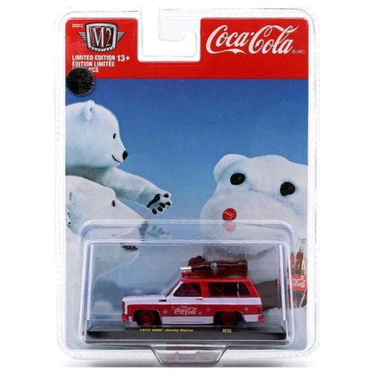 1973 GMC Jimmy Sierra - Coca-Cola Red & White, Red Chrome Rims & Details, Red Interior (Chase, Exclusive, Limited Edition)