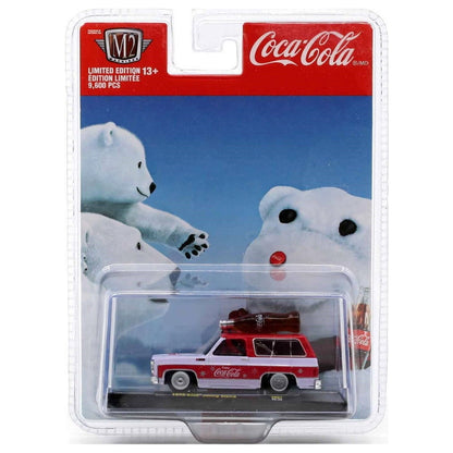 1973 GMC Jimmy Sierra - Coca-Cola Red & White, Silver Rims & Details, Black Interior (Exclusive, Limited Edition)