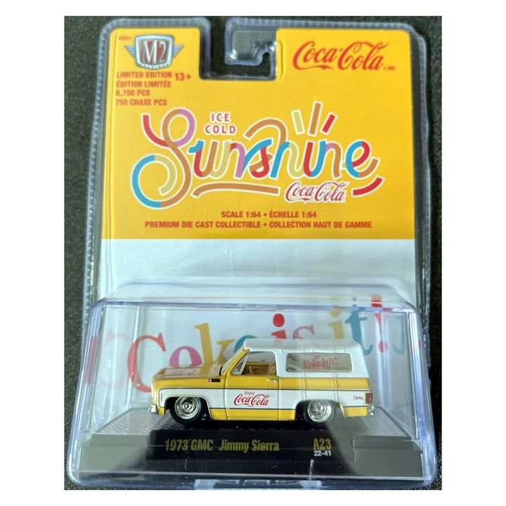 1973 GMC Jimmy Sierra - Coca-Cola Yellow & White (A23 22-41 Premium Range)