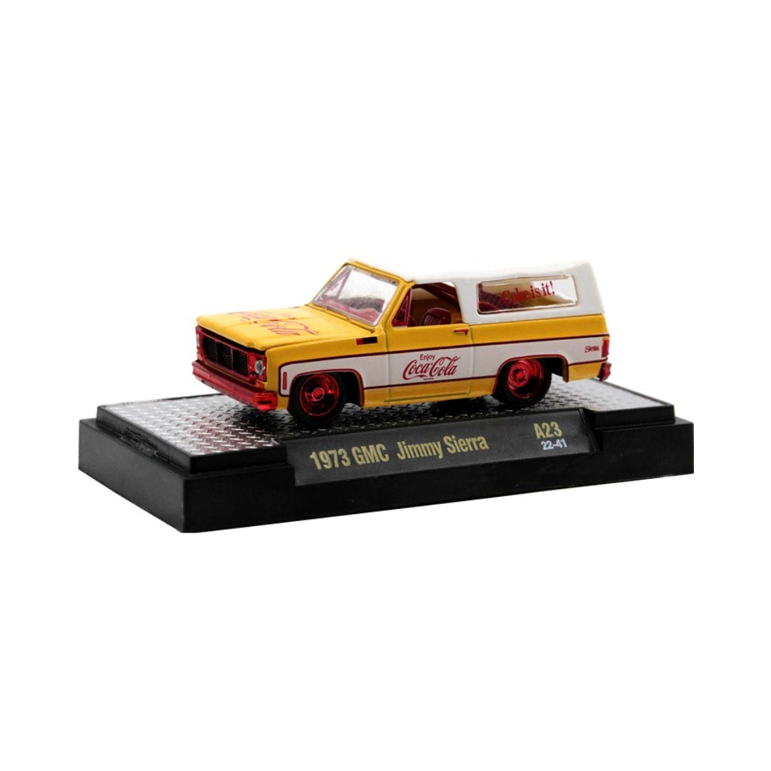 1973 GMC Jimmy Sierra - Coca-Cola Yellow & White (Chase, A23 22-41 Premium Range)