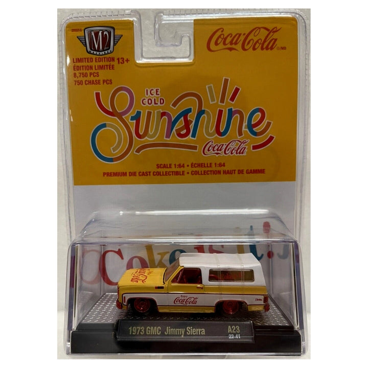 1973 GMC Jimmy Sierra - Coca-Cola Yellow & White (Chase, A23 22-41 Premium Range)