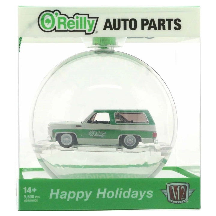 1973 GMC Jimmy Sierra - Green & White (Holiday Ornament OR03 Exclusive)