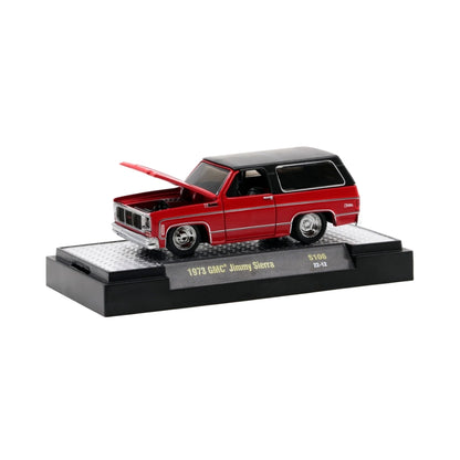 1973 GMC Jimmy Sierra - Red & Black (Walmart Exclusive S106 22-12)