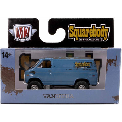 1973 GMC Vandura 4X4 - Blue/Black Squarebody Syndicate