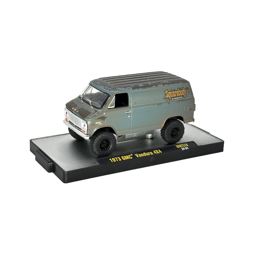 1973 GMC Vandura 4X4 - Grey/Black Squarebody Syndicate