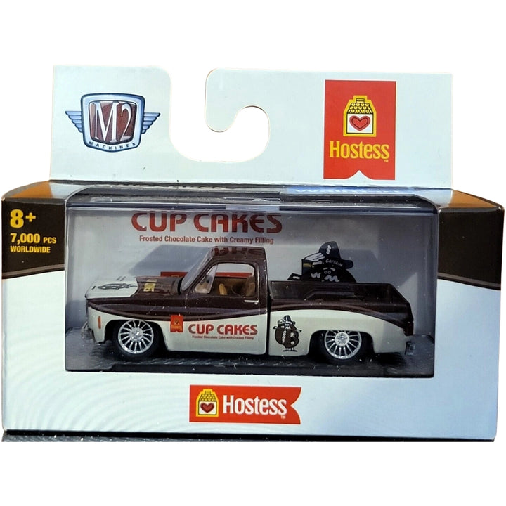 1974 Chevrolet Cheyenne Super 10 - Brown Cup Cakes Livery Chase Premium Range / Brown Chrome Details, Maroon Interior