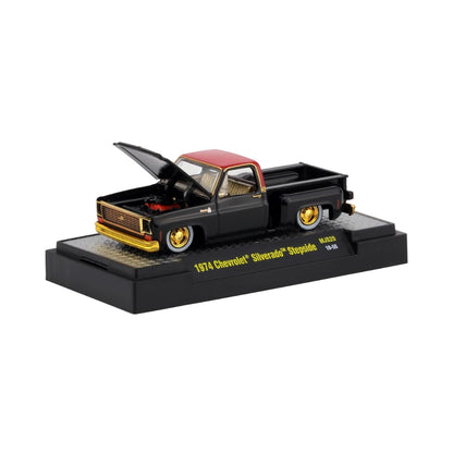 1974 Chevrolet Silverado Stepside Black & Gold