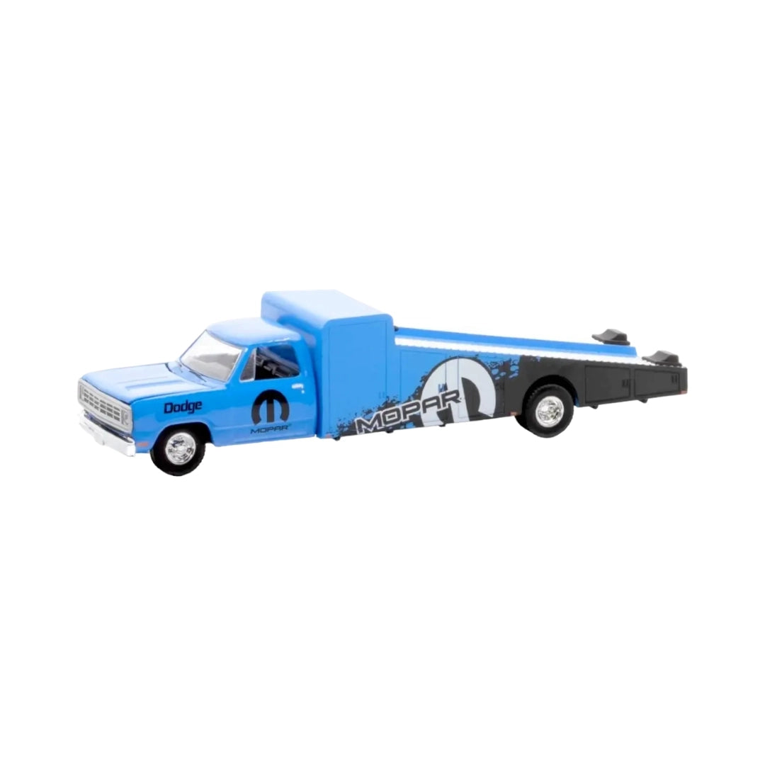 1974 Dodge Truck Light Blue Silver Chrome Black Interior Hauler