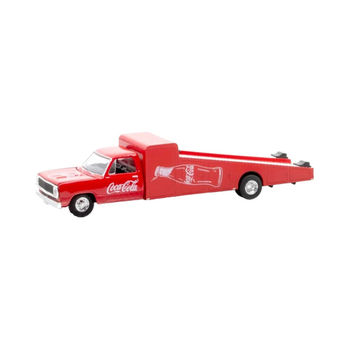 1974 Dodge Truck Red Coca Cola Silver Chrome Black Interior