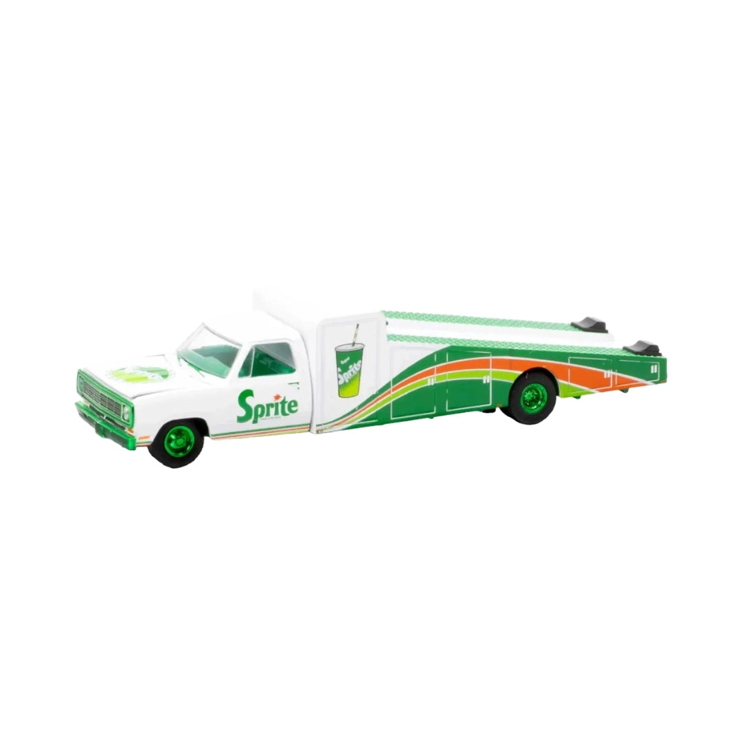 1974 Dodge Truck White Green Sprite Green Chrome Hauler Chase
