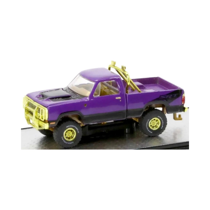 1974 Dodge W200 Power Wagon - Purple (Yellow Chrome Details, Gold Interior, Chase, Limited Edition)
