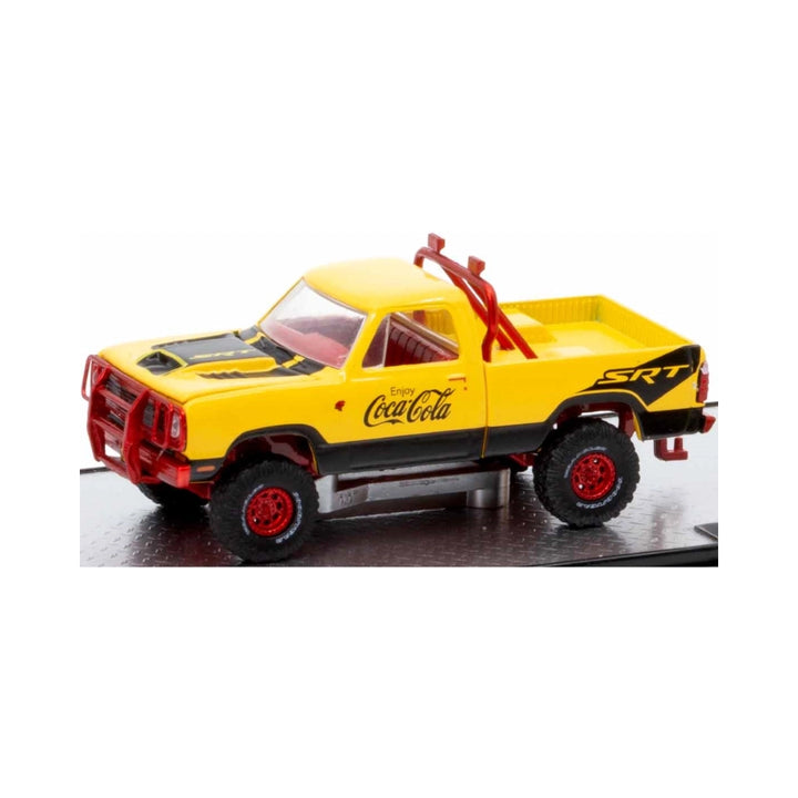 1974 Dodge W200 Power Wagon - Yellow (Coca-Cola, Red Chrome Details, Red Interior, Chase, Limited Edition, Set Exclusive)