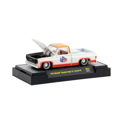1975 Chevrolet Cheyenne Super 10 - Custom SS White/Orange VP Racing Fuels Livery
