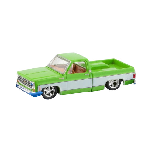 1975 Chevrolet Silverado - Lime Green Auto-Lift (MiJo Exclusives Release MJS01)