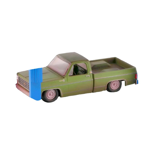 1975 Chevrolet Silverado - Olive Green Auto-Lift (MiJo Exclusives Release MJS01)