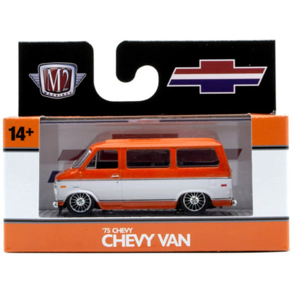 1975 Chevrolet Van G10 - Orange/Silver