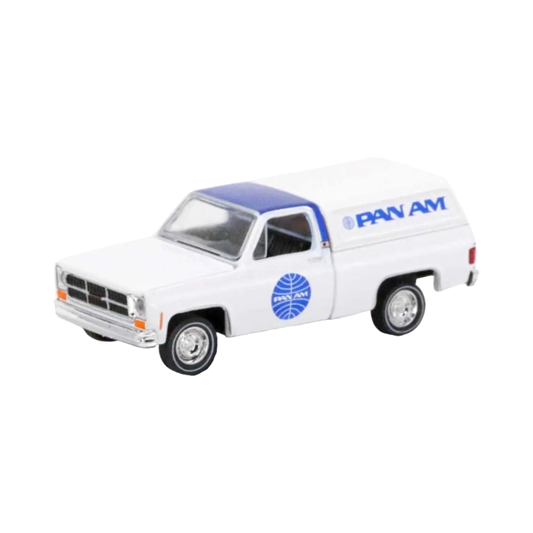 1975 GMC Sierra Grande 15 - Pan Am Van (White & Blue, Auto-Haulers Release 66, Set Exclusive)