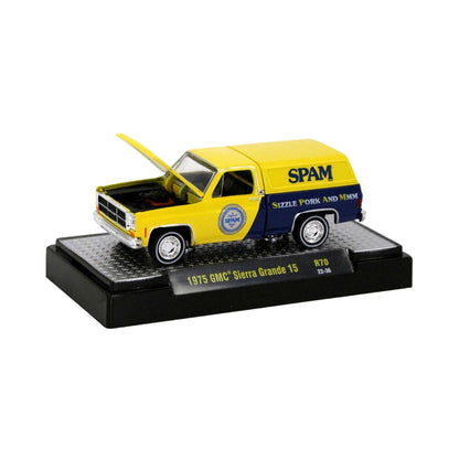 1975 GMC Sierra Grande 15 - SPAM (Yellow & Blue, Release 70)