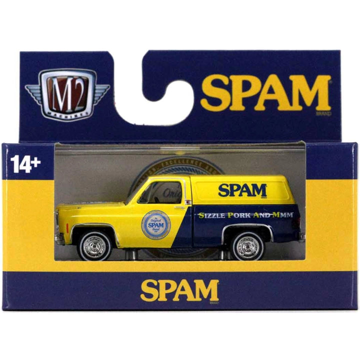 1975 GMC Sierra Grande 15 - SPAM (Yellow & Blue, Release 70)