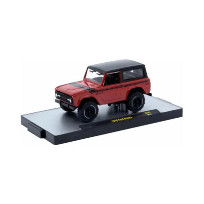 1976 Ford Bronco - Red (Black roof, off-road wheels)