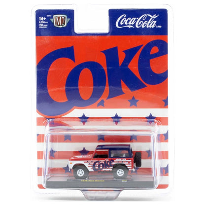 1976 Ford Bronco - Red, White & Blue (Coca-Cola livery, Red chrome details, Red interior, Chase)