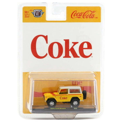 1976 Ford Bronco - Yellow (Coca-Cola livery, Red chrome rims, Chase)