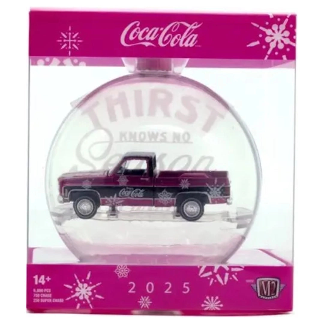 1976 GMC Sierra Grande 15 - Coca-Cola Holiday Ornament Chase (Pink Chrome Rims & Details)