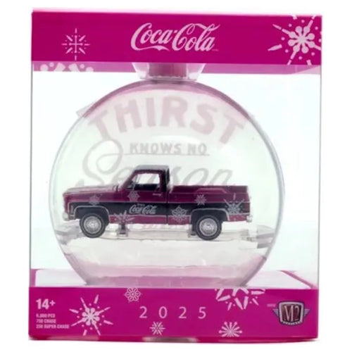1976 GMC Sierra Grande 15 - Coca-Cola Holiday Ornament Chase (Pink Chrome Rims & Details)