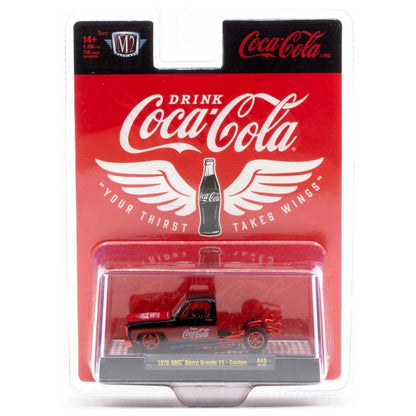 1976 GMC Sierra Grande 15 - Custom - Black & Red Coca-Cola Livery, Gold Chrome Rims (Chase Edition)