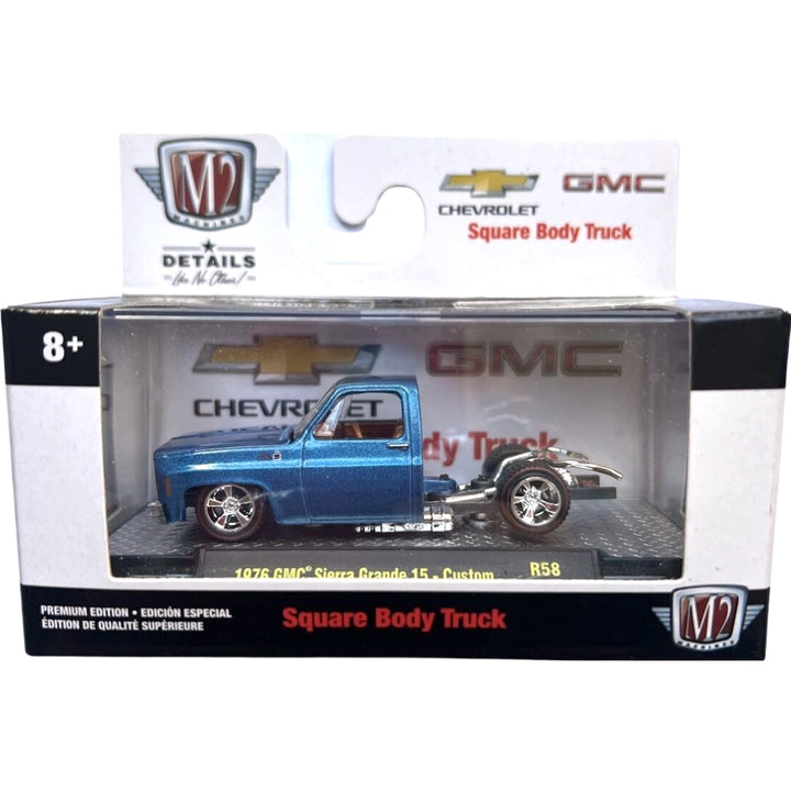 1976 GMC Sierra Grande 15 - Custom - Blue & White