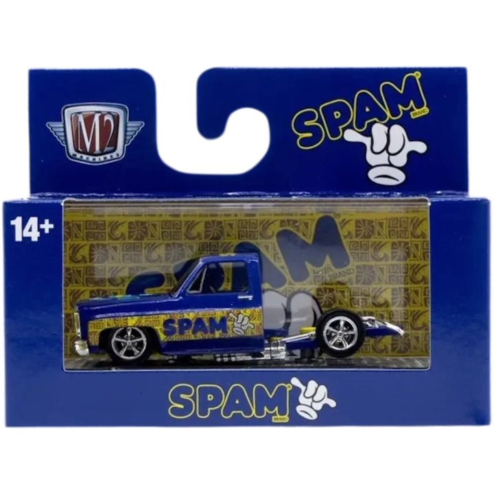 1976 GMC Sierra Grande 15 - Custom - Blue & Yellow SPAM Livery