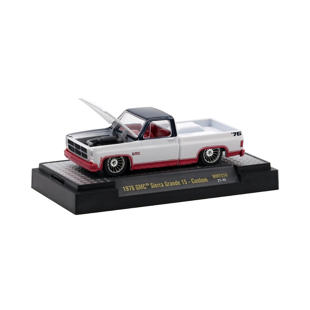 1976 GMC Sierra Grande 15 - Custom White/Red (Walmart Exclusive)