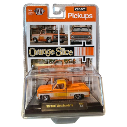 1976 GMC Sierra Grande 15 - Orange Chase (Orange Chrome Rims & Details)