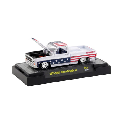 1976 GMC Sierra Grande 15 - Patriotic Stars & Stripes Livery (O'Reilly Auto Parts Exclusive)