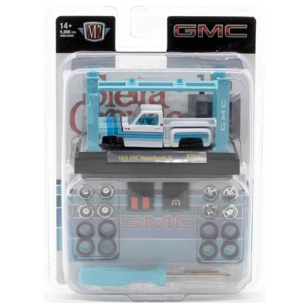 1976 GMC Sierra Grande 15 White & Blue