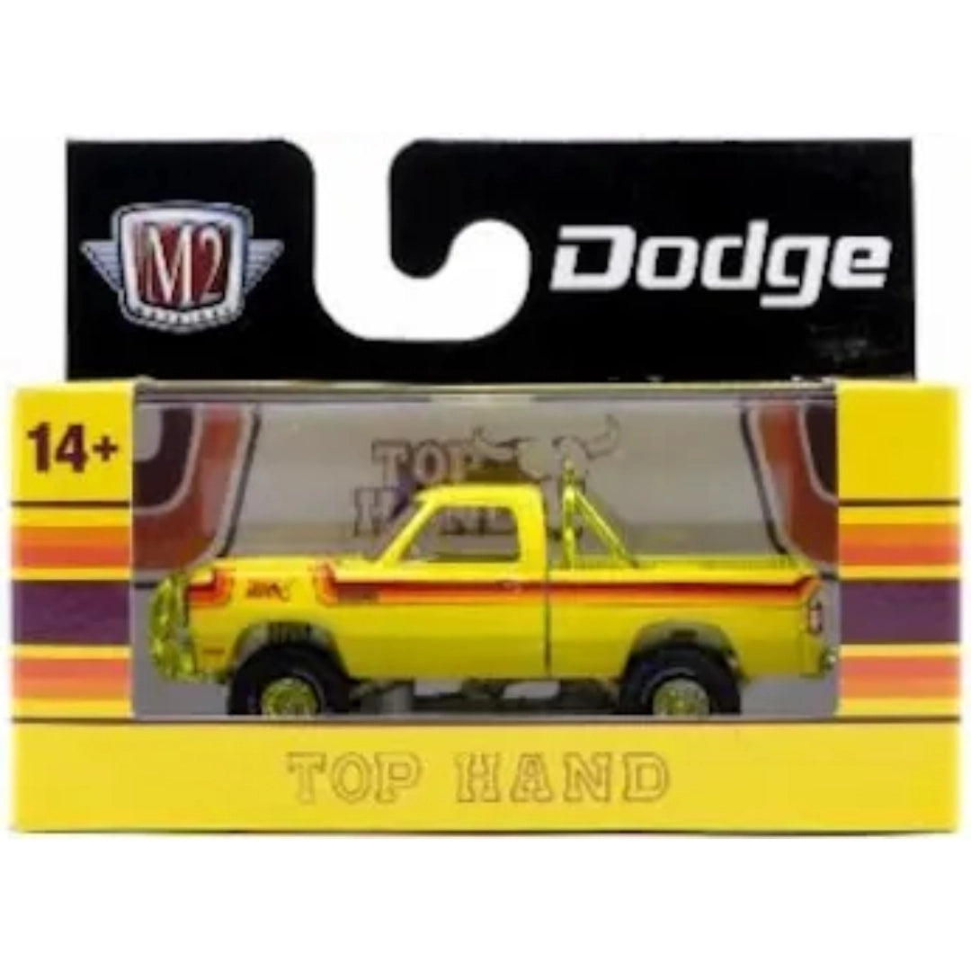 1978 Dodge 150 Power Wagon TOP HAND - Yellow (Yellow Chrome Details, Brass Interior, Chase, Limited Edition)