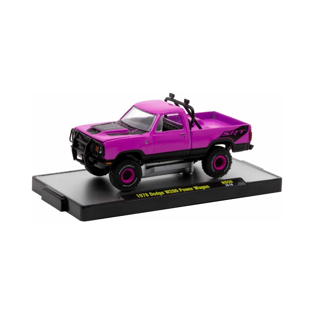 1978 Dodge W200 Power Wagon - Purple (Black Front Grille & Interior, Exclusive, Limited Edition)
