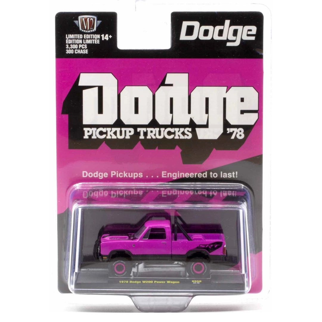 1978 Dodge W200 Power Wagon - Purple (Black Front Grille & Interior, Exclusive, Limited Edition)