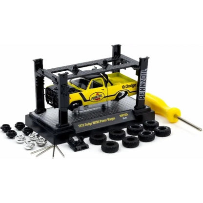 1978 Dodge W200 Power Wagon - Yellow & White (Pennzoil, Walmart Exclusive, Limited Edition, WMTS05)
