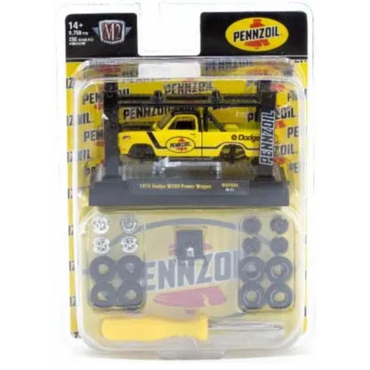 1978 Dodge W200 Power Wagon - Yellow & White (Pennzoil, Walmart Exclusive, Limited Edition, WMTS05)