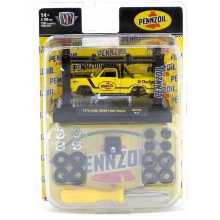 1978 Dodge W200 Power Wagon - Yellow & White (Pennzoil, Walmart Exclusive, Limited Edition, WMTS05)