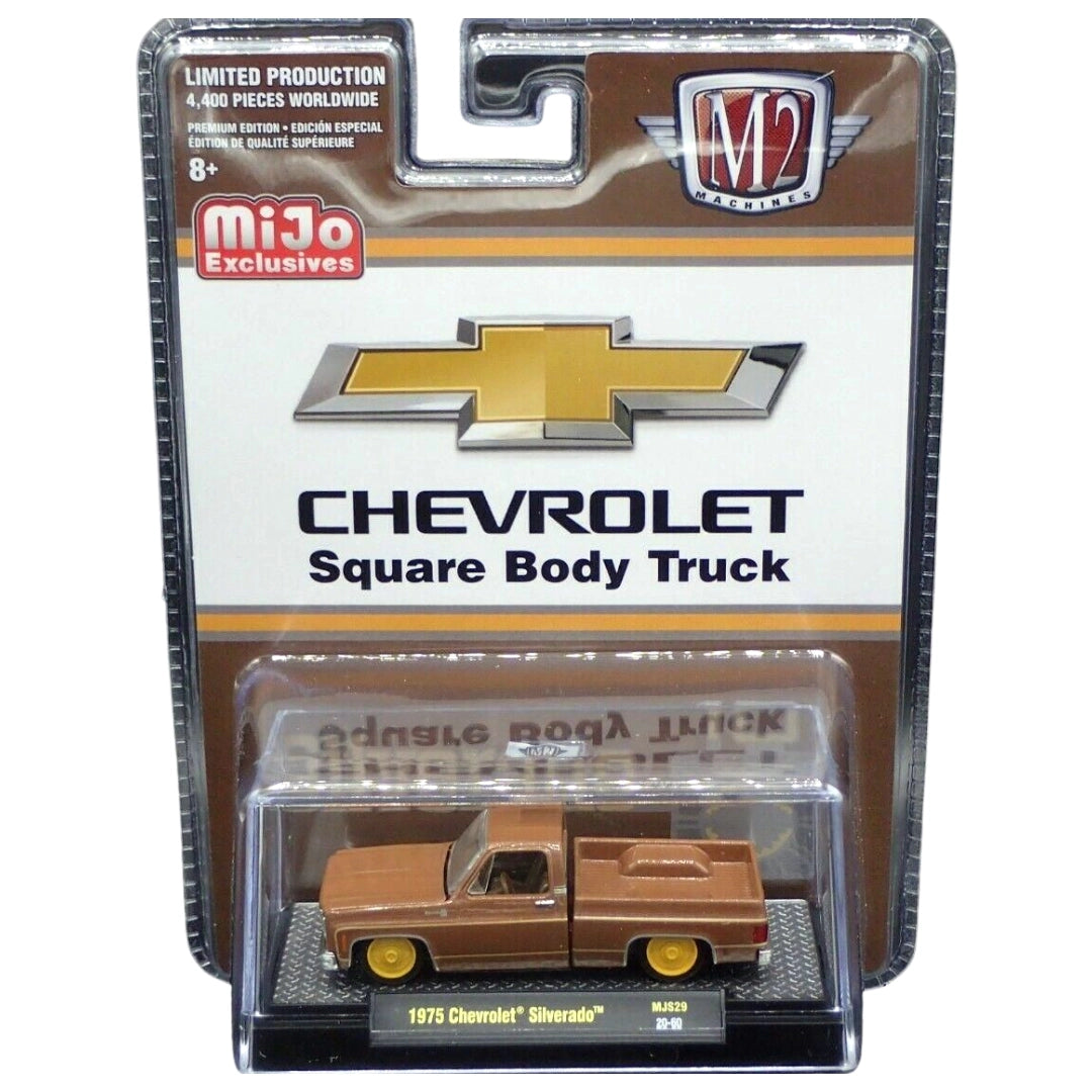 1979 Chevrolet Custom Deluxe 10 - C-Minus Brown Chase Premium Range / Gold Chrome Grille, Bumpers & Rims, Brass Interior