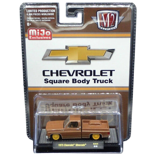 1979 Chevrolet Custom Deluxe 10 - C-Minus Brown Chase Premium Range / Gold Chrome Grille, Bumpers & Rims, Brass Interior