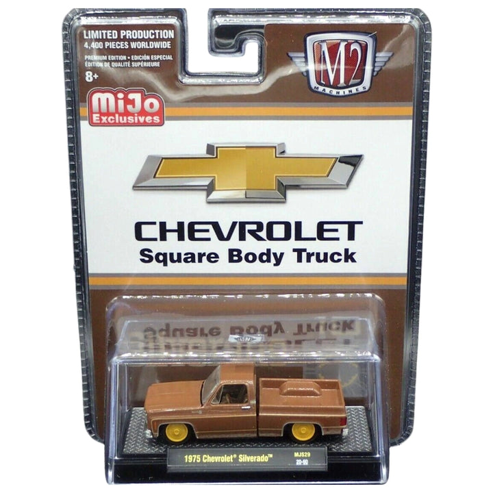 1979 Chevrolet Custom Deluxe 10 - C-Minus Brown Chase Premium Range / Gold Chrome Grille, Bumpers & Rims, Brass Interior