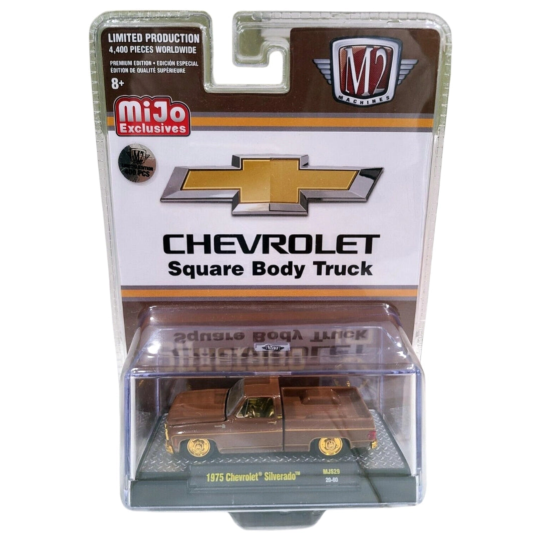 1979 Chevrolet Custom Deluxe 10 - C-Minus Brown / Silver Grille & Bumpers, Silver Rims, Brown Interior
