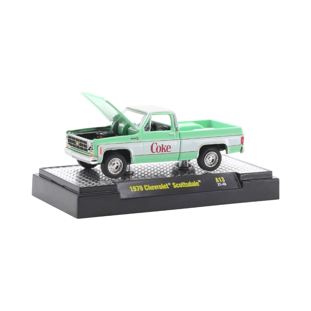 1979 Chevrolet Scottsdale - Coca-Cola (Mint Green & White, Coca-Cola Series Release A13)