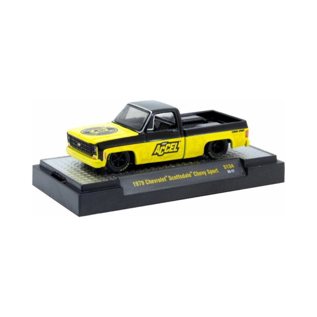 1979 Chevrolet Scottsdale Chevy Sport - Black & Yellow Accel Ignition (Release S134)