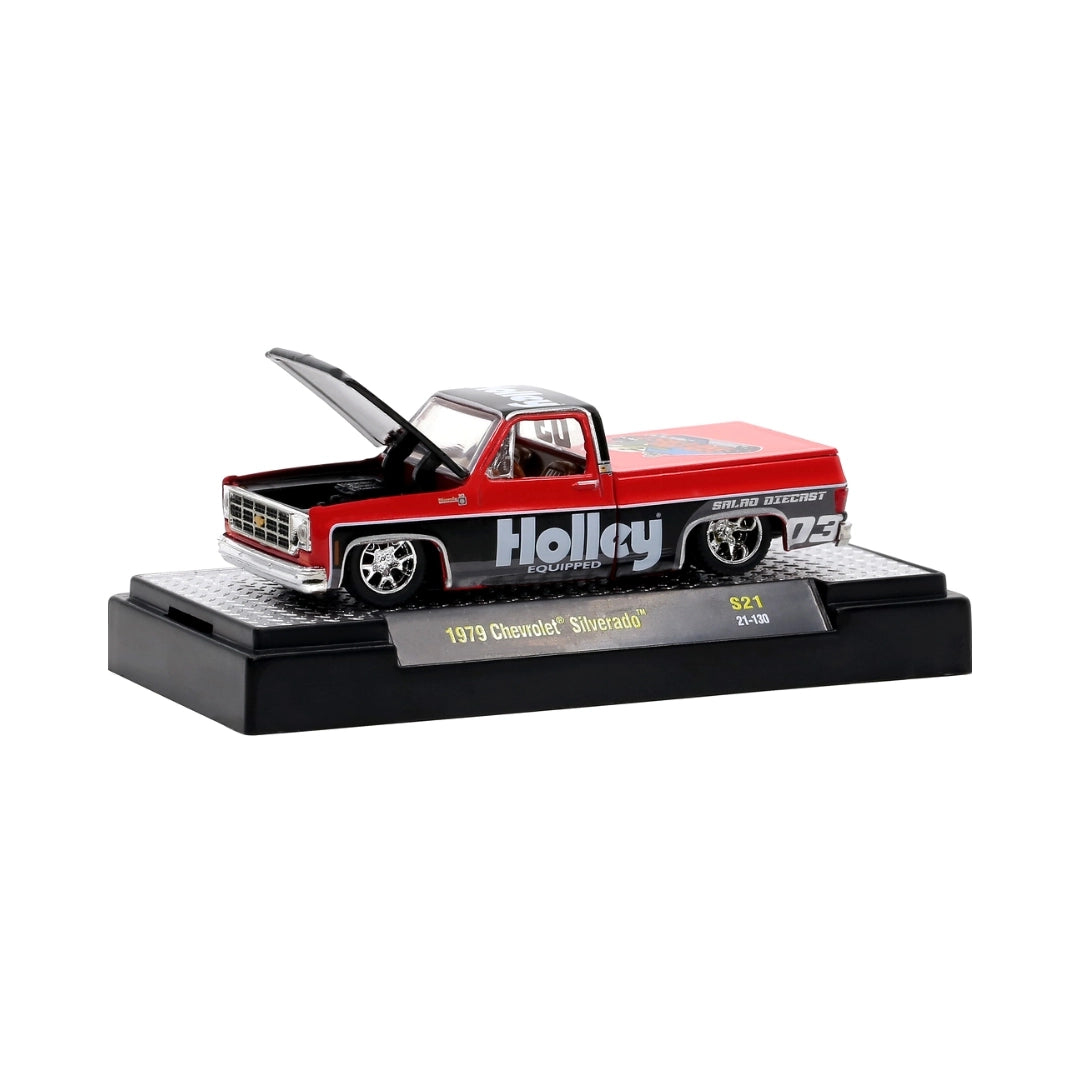 1979 Chevrolet Silverado - Holley Chase (Gold Chrome Details, Gold Interior)